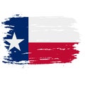 Texas grunge, damaged, scratch, vintage and old. Lone star state flag. Texas grunge flag with a texture. Symbol of the Royalty Free Stock Photo