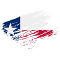 Texas grunge, damaged, scratch, vintage and old. Lone star state flag. Texas grunge flag with a texture. Symbol of the Royalty Free Stock Photo