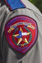 Texas Highway Patrol Badge Royalty Free Stock Photo