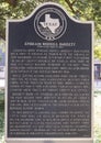 Texas Historical Commission marker for Ephraim Merrill Daggett, known as the `Father of Fort Worth`.