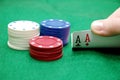 Texas Hold 'Em Royalty Free Stock Photo