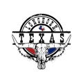 Texas Longhorn Festival Emblem Logo Royalty Free Stock Photo