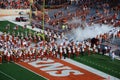 Texas longhorns college football game Royalty Free Stock Photo