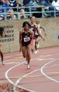 Texas A&M 4x100 Ladies relay hand off