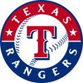 Texas rangers sports logo Royalty Free Stock Photo