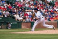 Texas Rangers Pitcher Colby Lewis Pitching Royalty Free Stock Photo