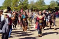 Texas Renaissance Fair - barbarian weekend Royalty Free Stock Photo