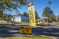 Texas Roadhouse lawn sign