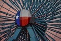 Texas Star on the Ferris Wheel Texas Star at the Texas State Fair in Dallas Texas Royalty Free Stock Photo