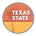 texas state with beautiful view Royalty Free Stock Photo