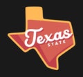 texas state with beautiful view Royalty Free Stock Photo