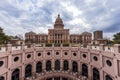 Texas state capital building in cloudy day, Austin Royalty Free Stock Photo