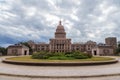 Texas state capital building in cloudy day, Austin Royalty Free Stock Photo