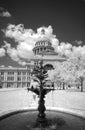 Texas State Capital in Infrared Royalty Free Stock Photo