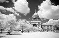 Texas State Capital in Infrared Royalty Free Stock Photo