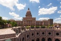 Texas State Capitol building front view Royalty Free Stock Photo