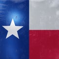 Texas State flag icon Royalty Free Stock Photo