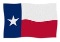Texas State Flag Grunge Royalty Free Stock Photo