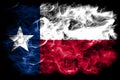 Texas state smoke flag, United States Of America Royalty Free Stock Photo