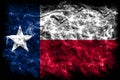 Texas state smoke flag, United States Of America Royalty Free Stock Photo