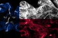 Texas state smoke flag, United States Of America Royalty Free Stock Photo