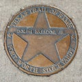 texas trail of fame honors Dolph Briscoe with a plate at walk of fame in Fort Worth