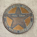 texas trail of fame honors John Ford with a plate at walk of fame in Fort Worth