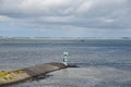 Texel, Netherlands. August 2022. The harbor head of the ferry port of Texel.