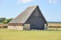 Texel, Netherlands. August 2022. An original sheep barn on Texel. Royalty Free Stock Photo