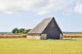 Texel, Netherlands. August 2022. An original sheep barn on Texel. Royalty Free Stock Photo