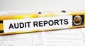 Text Audit Reports on the folder that is located on the financial reports