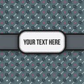 Text background with colorful pixelated pattern