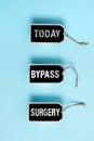 Conceptual caption Bypass Surgery. Business approach type of surgery that improves blood flow to the heart Collection of