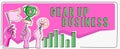 Text caption presenting Gear Up Businesstool for assessing needs of idea and create plan. Internet Concept tool for