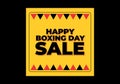 Text effect design, happy boxing sale