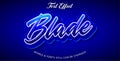 blade editable text effect style