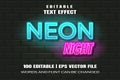 Text effects Neon