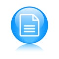 Text file format icon Royalty Free Stock Photo
