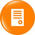 Text file sign icon. Add File document symbol. Modern UI website Royalty Free Stock Photo