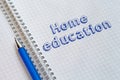 Home education concept Royalty Free Stock Photo