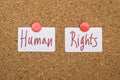 Text Human Rights Royalty Free Stock Photo