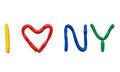 Text I LOVE NY