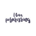Text - ``I love postcrossing``