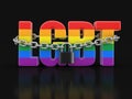 Text LGBT and lock