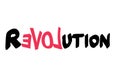 Text Logo Revolution