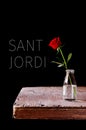 Text Sant Jordi, Catalan name for Saint George Day