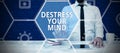 Text caption presenting Destress Your Mind. Conceptual photo to release mental tension, lessen stress