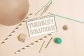 Text showing inspiration Turnkey Solutions. Business overview immediately easily ready to use upon implementation