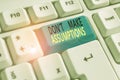 Text sign showing Don T Make Assumptions. Conceptual photo putting plan in future with percentage happening White pc Royalty Free Stock Photo