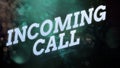 Text sign showing Incoming Call. Conceptual photo Inbound Received Caller ID Telephone Voicemail Vidcall